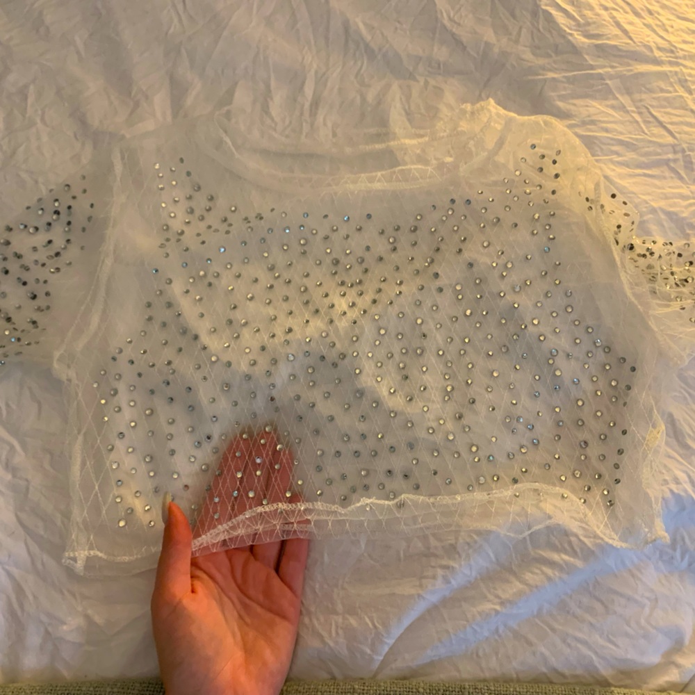 Sparkle shirt festival top
